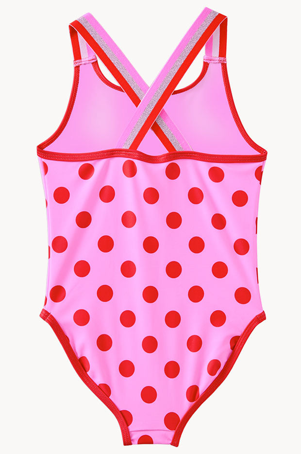Girls Polka Dot One Piece