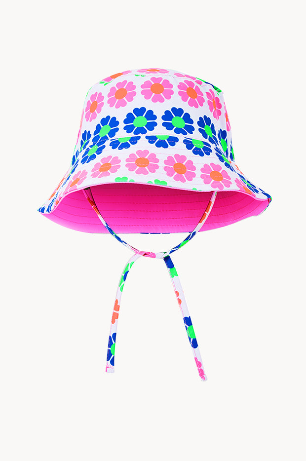 Girls Neon Fun Swim Hat