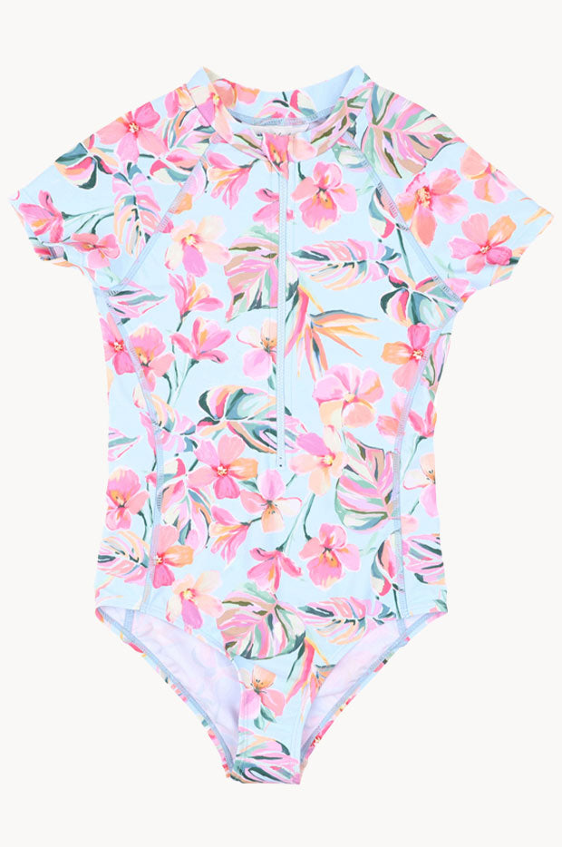 Girls Lou Short Sleeve Sunsuit