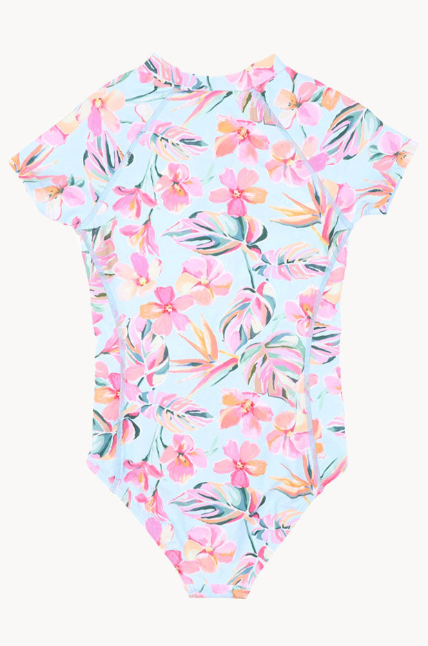 Girls Lou Short Sleeve Sunsuit