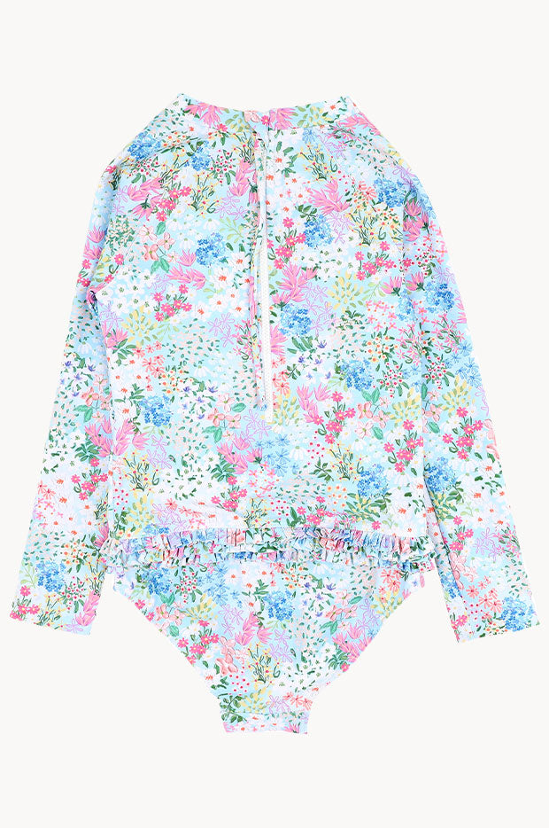 Girls Lula Long Sleeve Sunsuit