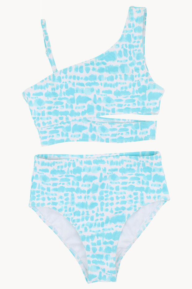 Teen Girls Koa Print Crop Set