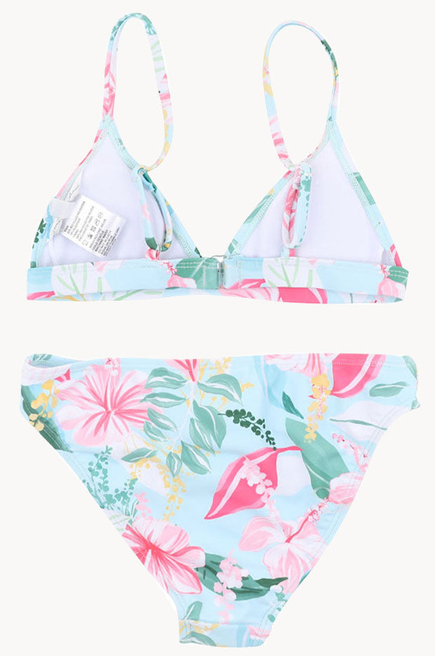Minihaha - Teen Girls Keely Tri Set - Blue/Multi | Swimwear Galore AU