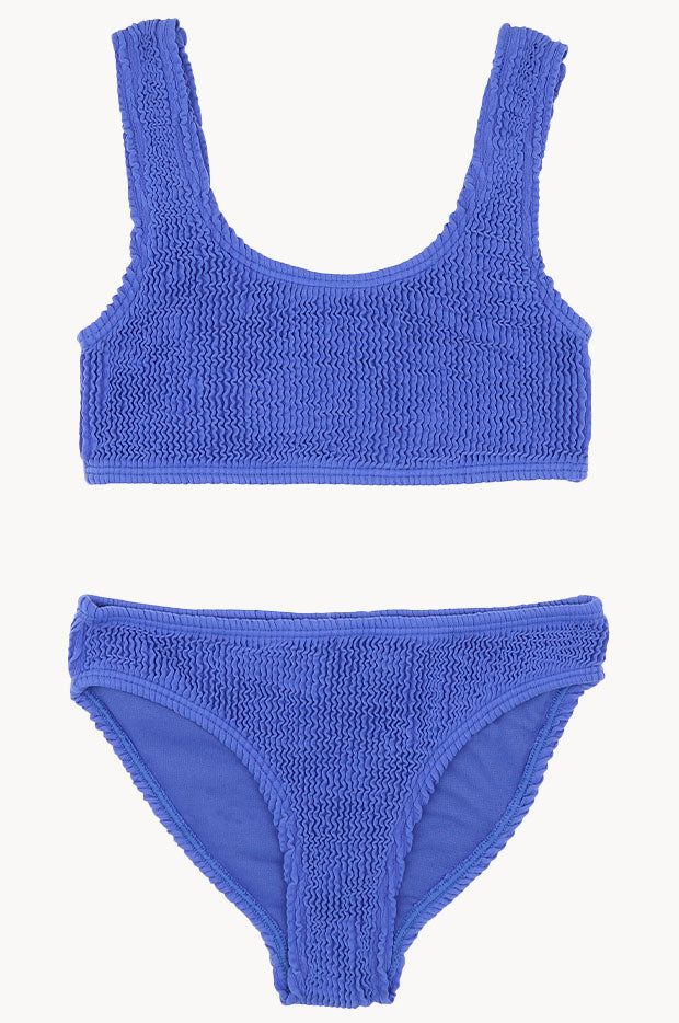 Girls Crinkle Crop Set
