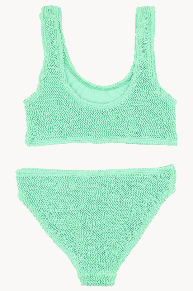 Girls Crinkle Crop Set