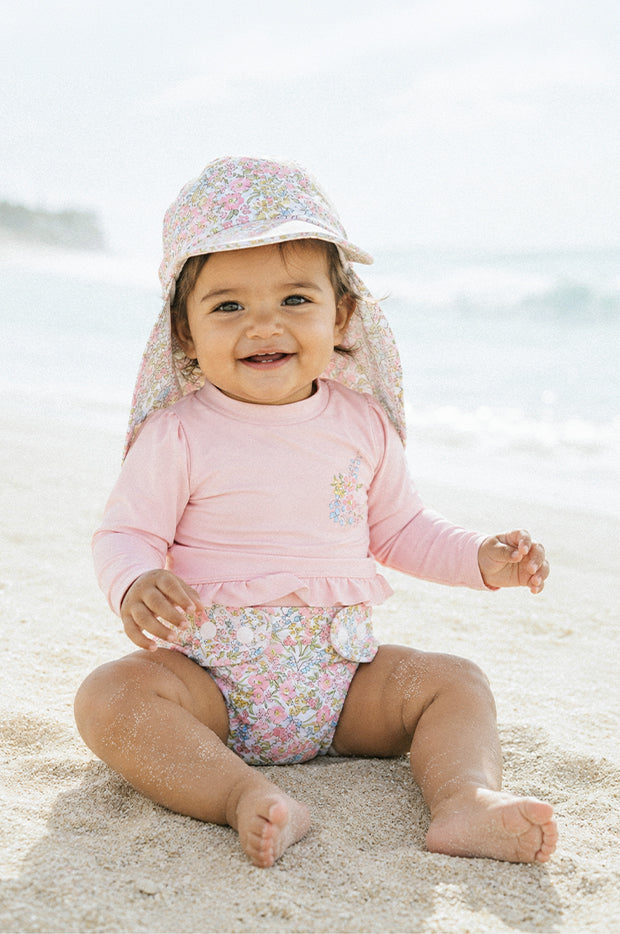 Girls Marissa Legionnaire Swim Sunhat