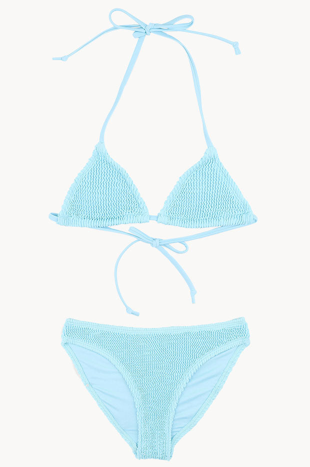 Girls Crinkle Tri Set