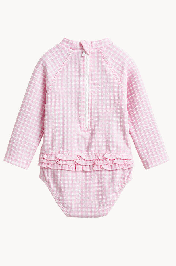 Girls Gingham Sunsuit