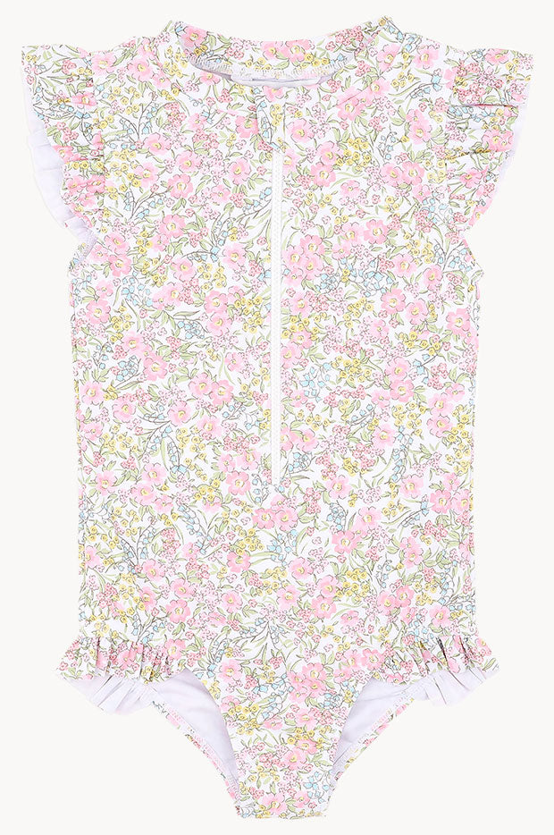 Girls Marissa Cap Sleeve Sunsuit