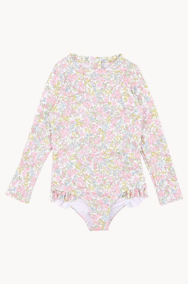 Girls Marissa Long Sleeve Sunsuit