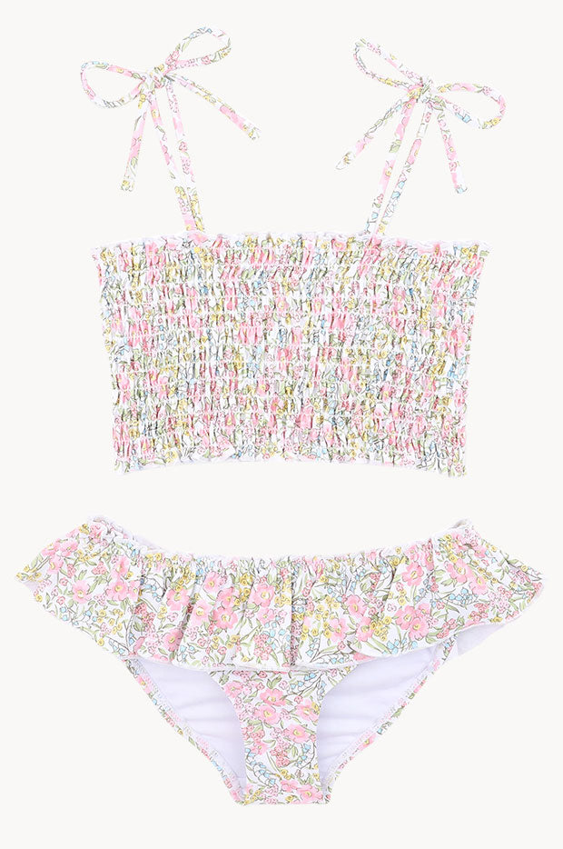 Girls Marissa Shirred Crop Set