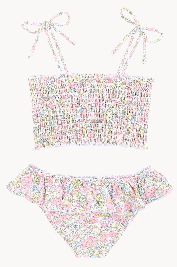 Girls Marissa Shirred Crop Set