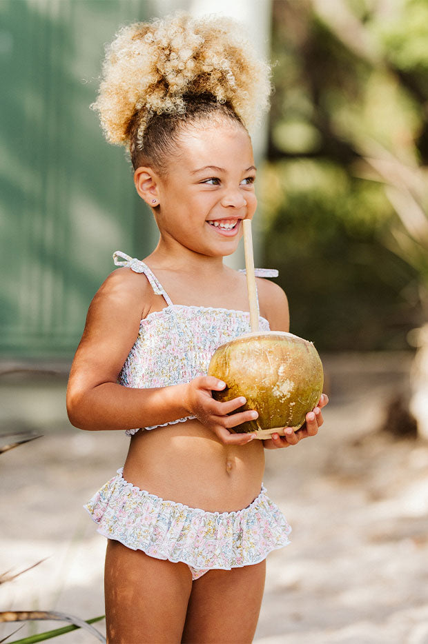 Girls Marissa Shirred Crop Set