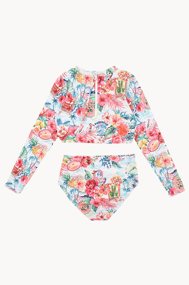 Girls Selena Crop Suntop Set
