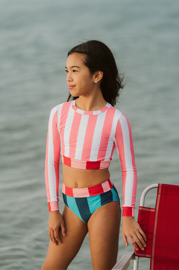 Girls Astrid Multi Stripe 3 Piece Set