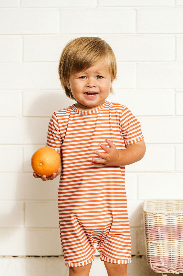Boys Harvey Stripe Sunsuit