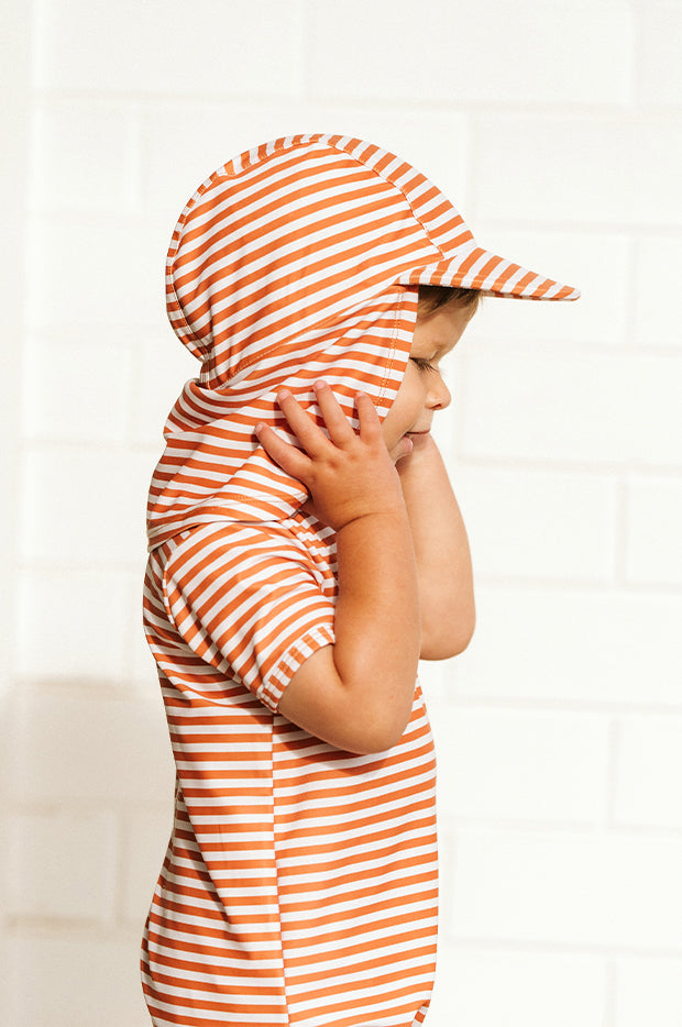Boys Harvey Stripe Legionnaire Hat