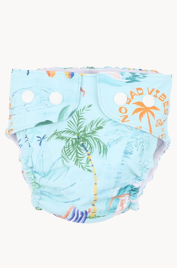 Boys Bodhi Aqua Nappy