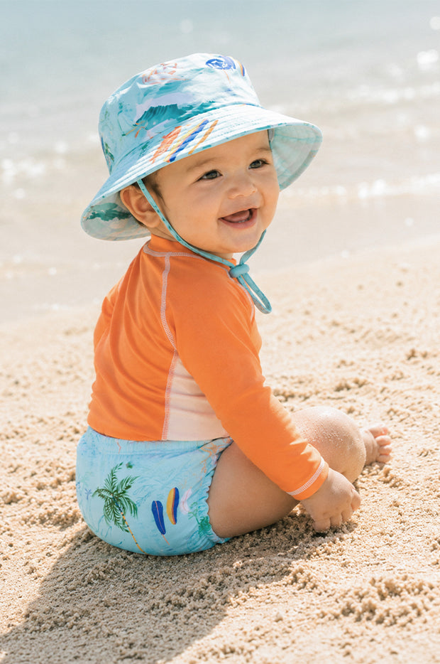 Boys Bodhi Aqua Nappy