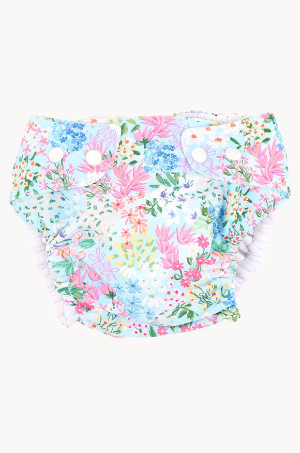 Girls Lula Aqua Nappy