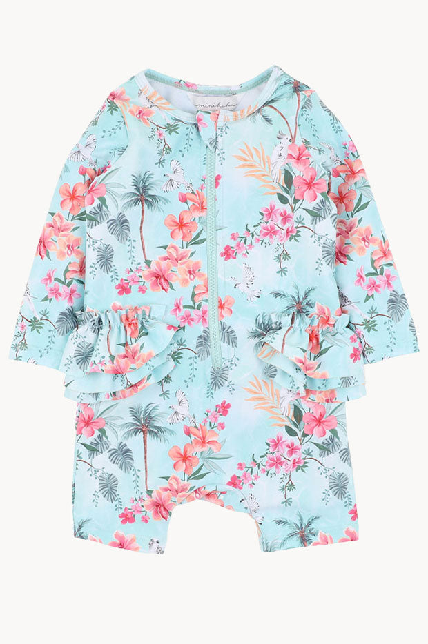 Girls Milana Boyleg Sunsuit