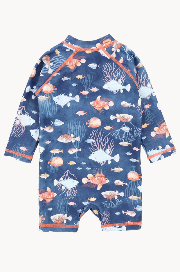 Boys Aiden Fish Suntop Set