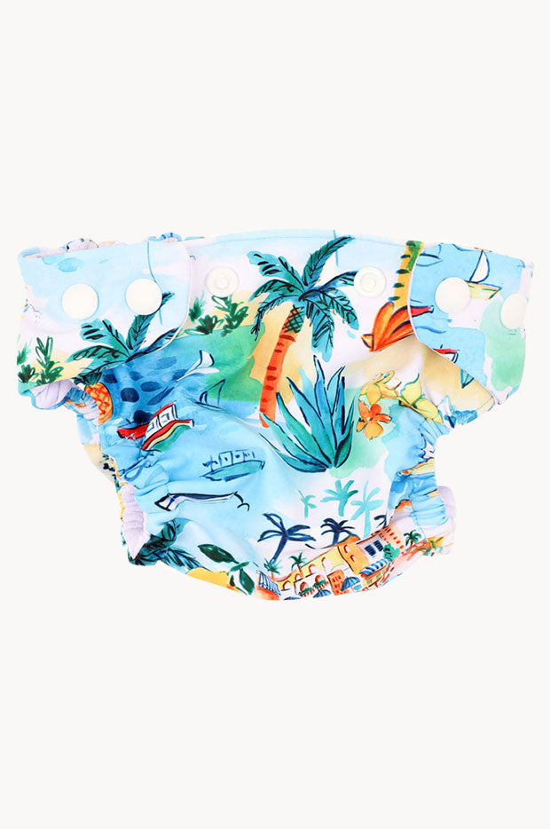 Boys Luca Aqua Nappy