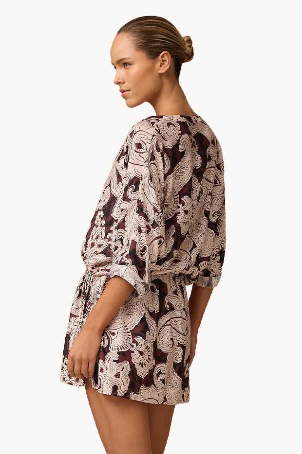 Perla 3/4 Sleeve Shirt Dress