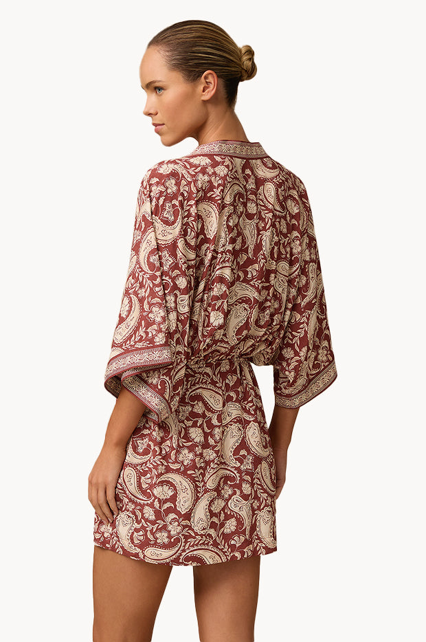 Luna Kimono Mini Dress