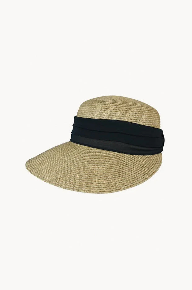 Morgan & Taylor Wide Brim Visor Cap