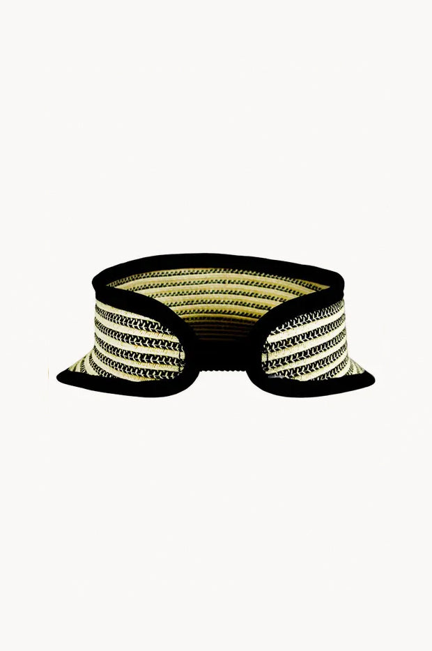 Stripe Wide Visor