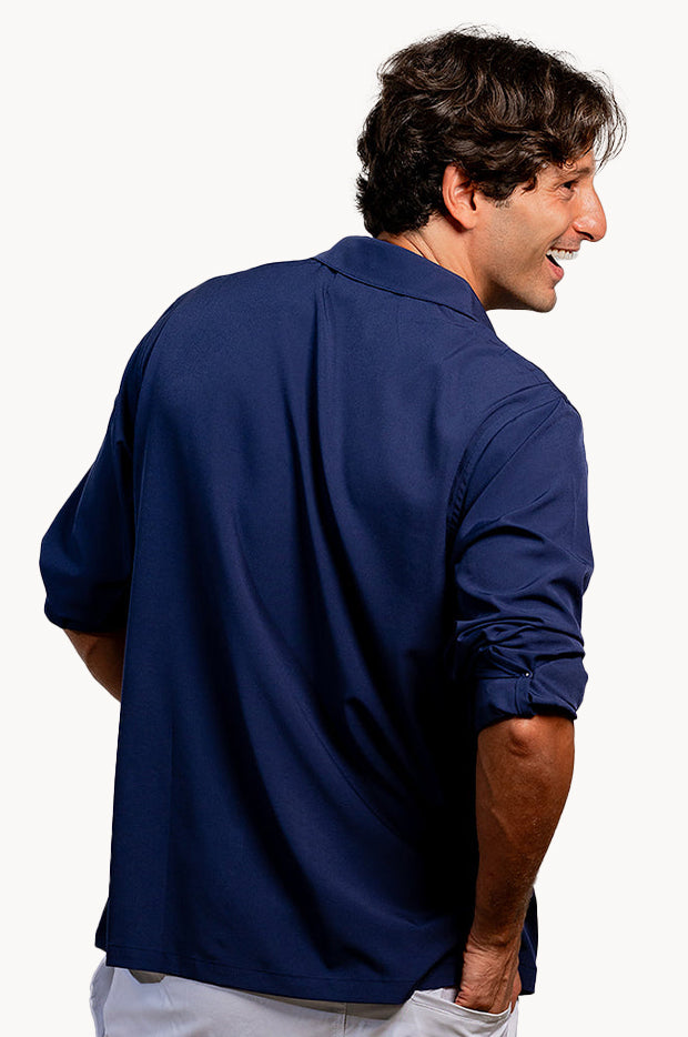 Navy Blue Long Sleeve Nashie