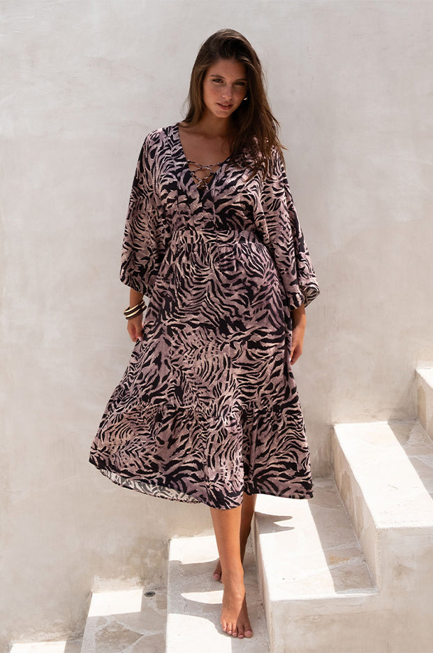 Tuamotu Corrimal Maxi Dress