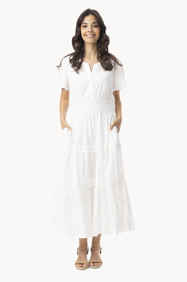 Essentials Poplin Maxi Dress