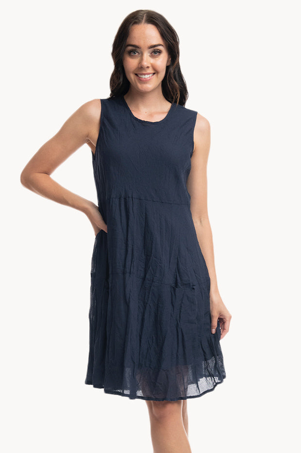 Essentials Cotton Short Dress