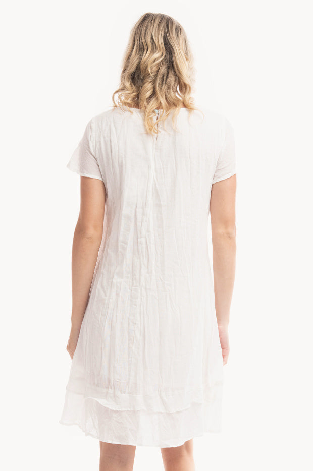 Essentials Cotton Frill Dress