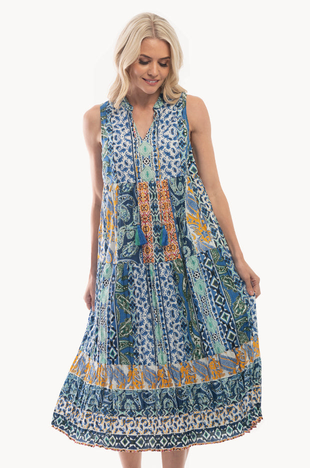 Agatti Boho Sleeveless Dress