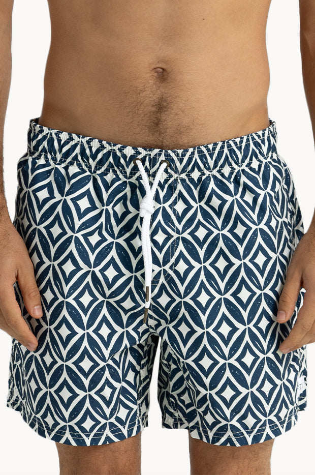 Ortc Clothing Co. - Mens Cable Boardshort - Navy | Swimwear Galore AU