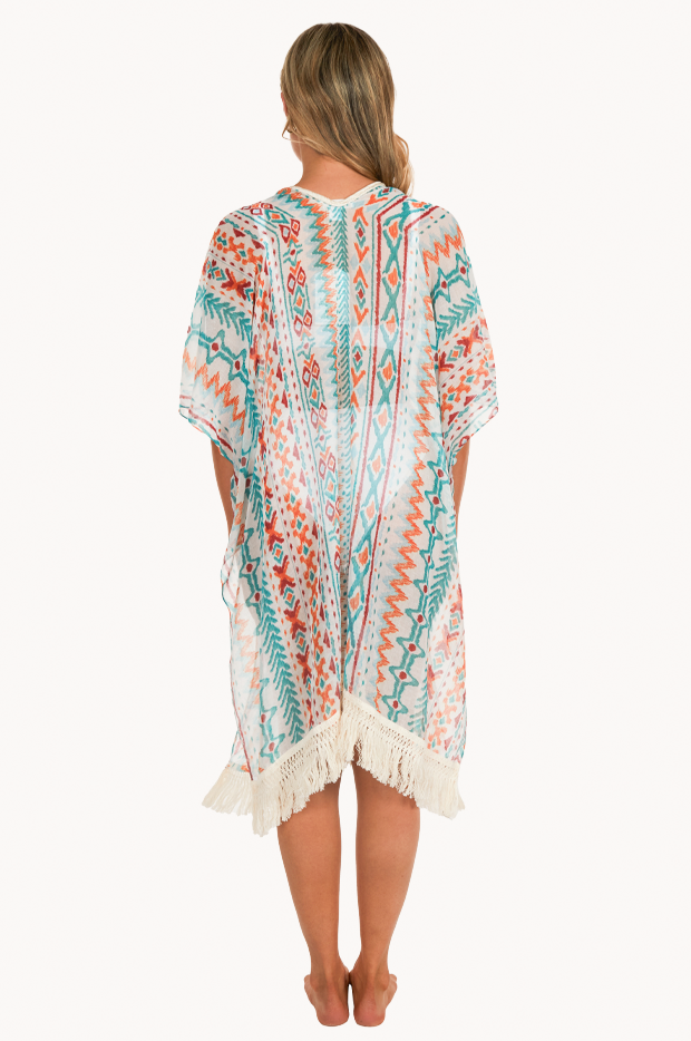 Spring Festival Fringe Kaftan