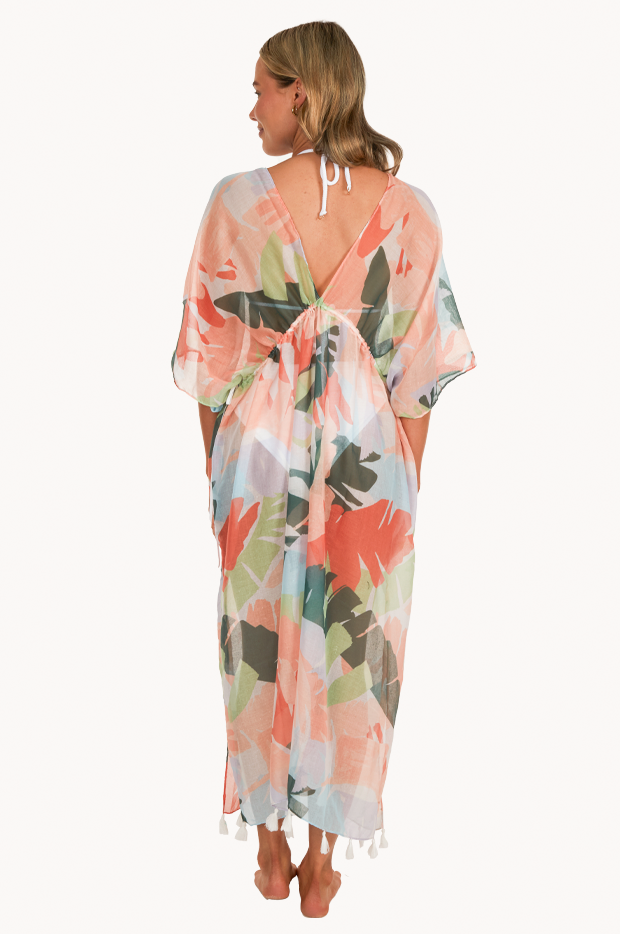 Maui Escape Poolside Maxi Dress