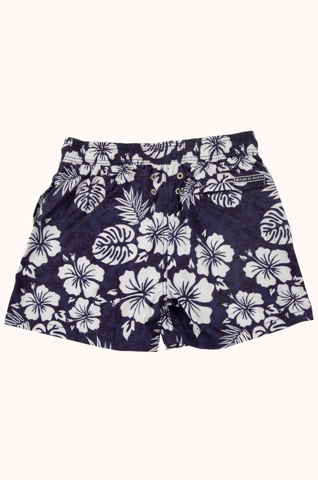 Mens Hibiscus Swim Short