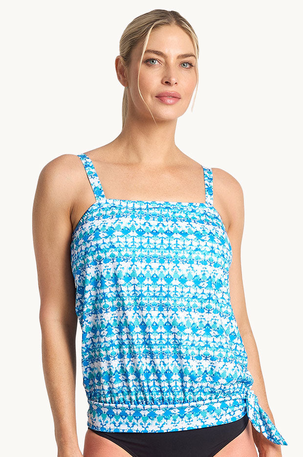 Dynasty Bandeau Blouson Tankini Separate