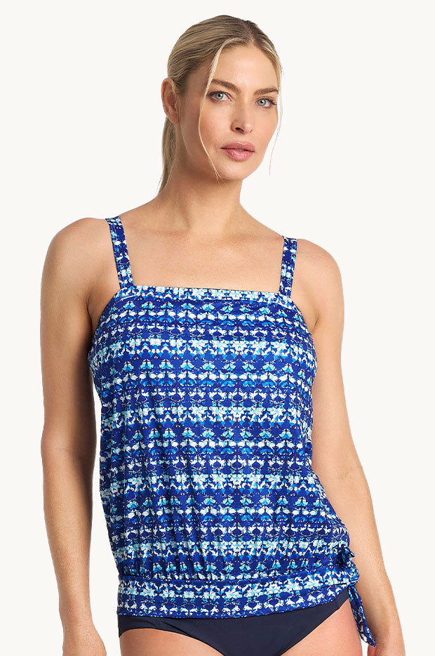 Dynasty Bandeau Blouson Tankini Separate
