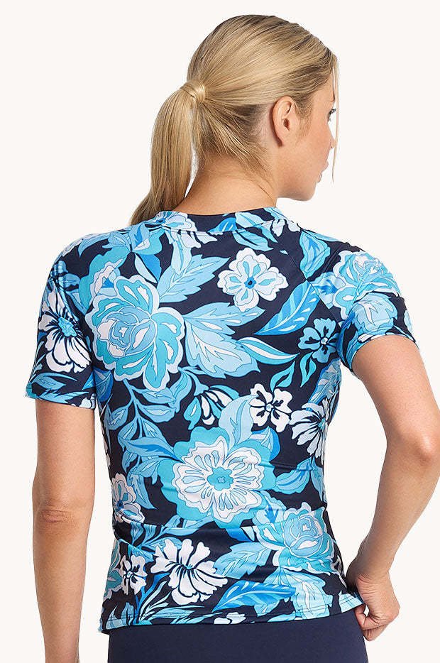 Wisteria Short Sleeve Suntop