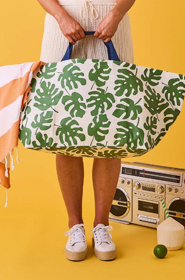 Monstera Oversize Tote