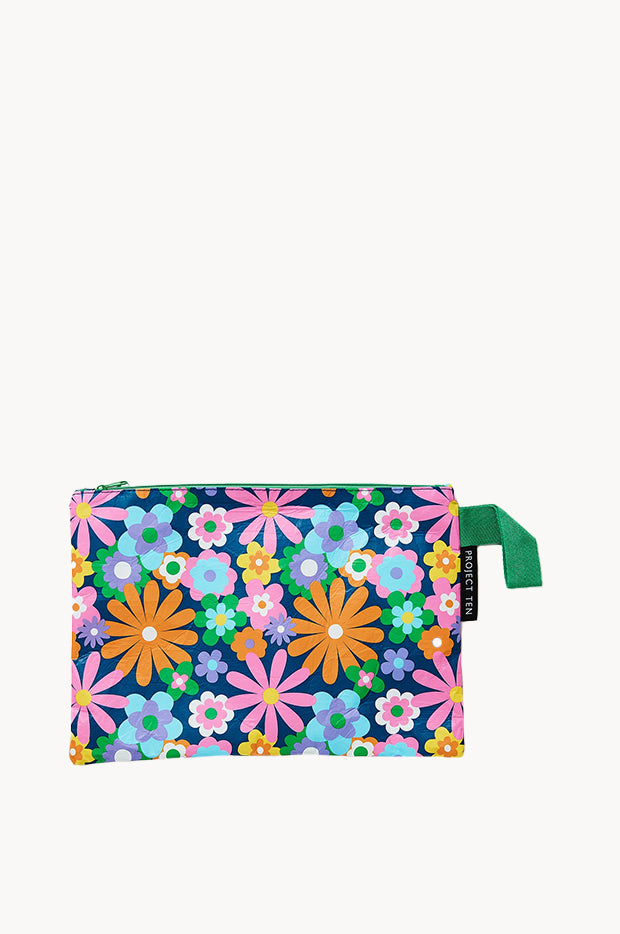 Pop Floral Zip Pouch