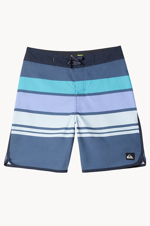 Boys Everyday Stripe 17" Boardshort