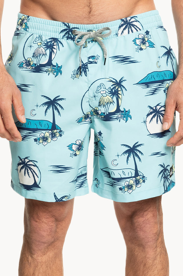 Mens Everyday Mix 17" Volley Boarshort