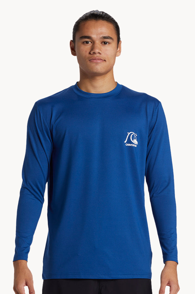 Mens DNA Bubble Logo Long Sleeve Suntop