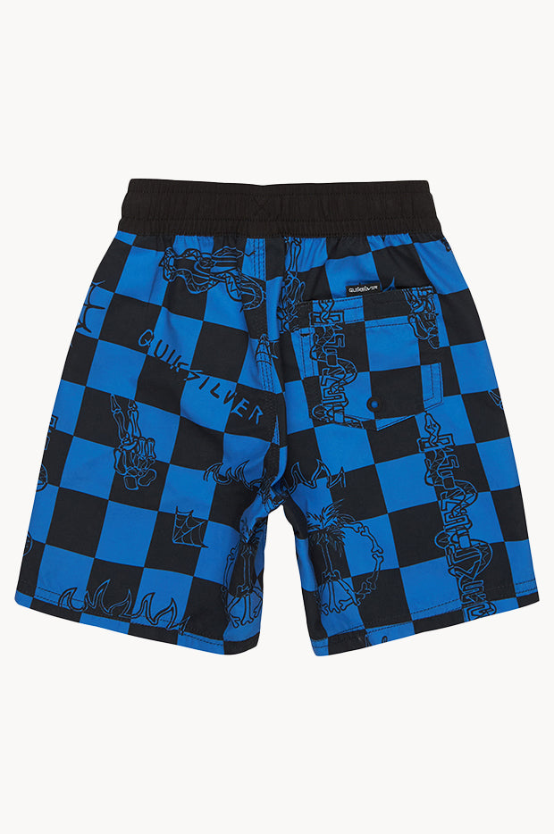 Boys Beach Bones 13" Volley Boardshort